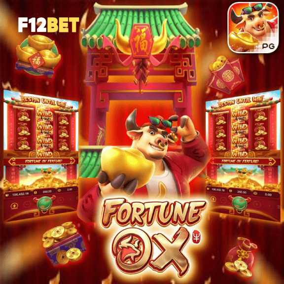 Fortune OX disponível na F12BET além das apostas esportivas
